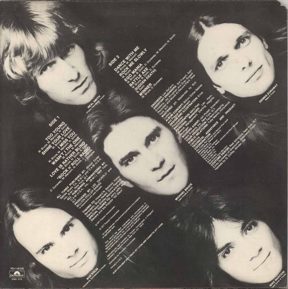 Billion Dollar Babies Battle Axe - EX US vinyl LP album (LP record)