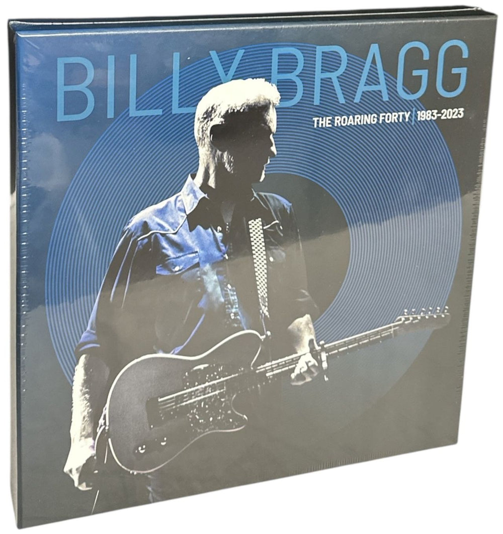 Billy Bragg The Roaring Forty | 1983-2023 - Sealed + Mailer UK CD Album Box Set COOKCD862X
