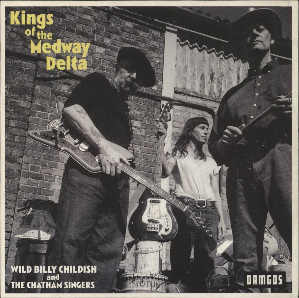 Billy Childish Kings Of The Medway Delta UK vinyl LP album (LP record) DAMGOOD528LP