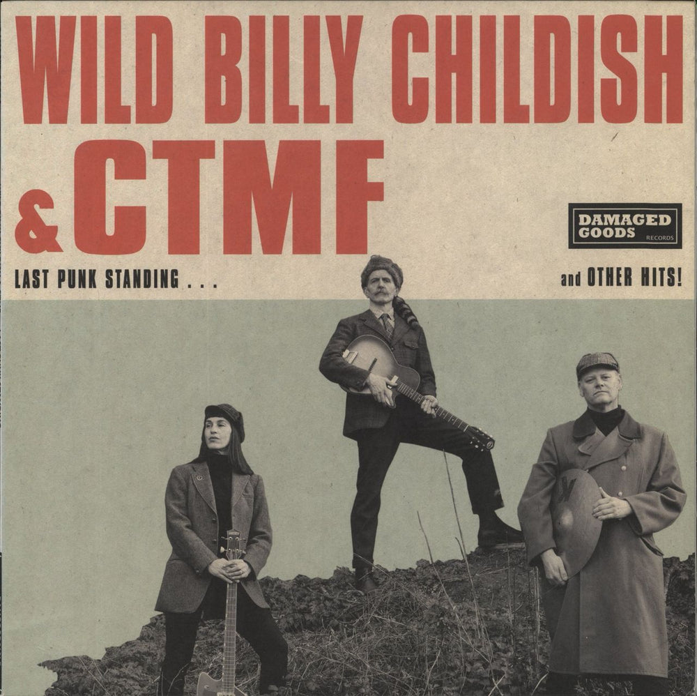 Billy Childish Last Punk Standing... And Other Hits! - Grey Vinyl UK 10" vinyl single (10 inch record) DAMGOOD518LP
