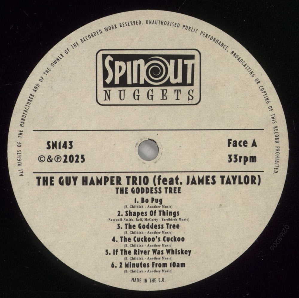 Billy Childish The Goddess Tree (Volume IV) UK vinyl LP album (LP record) BLCLPTH878411