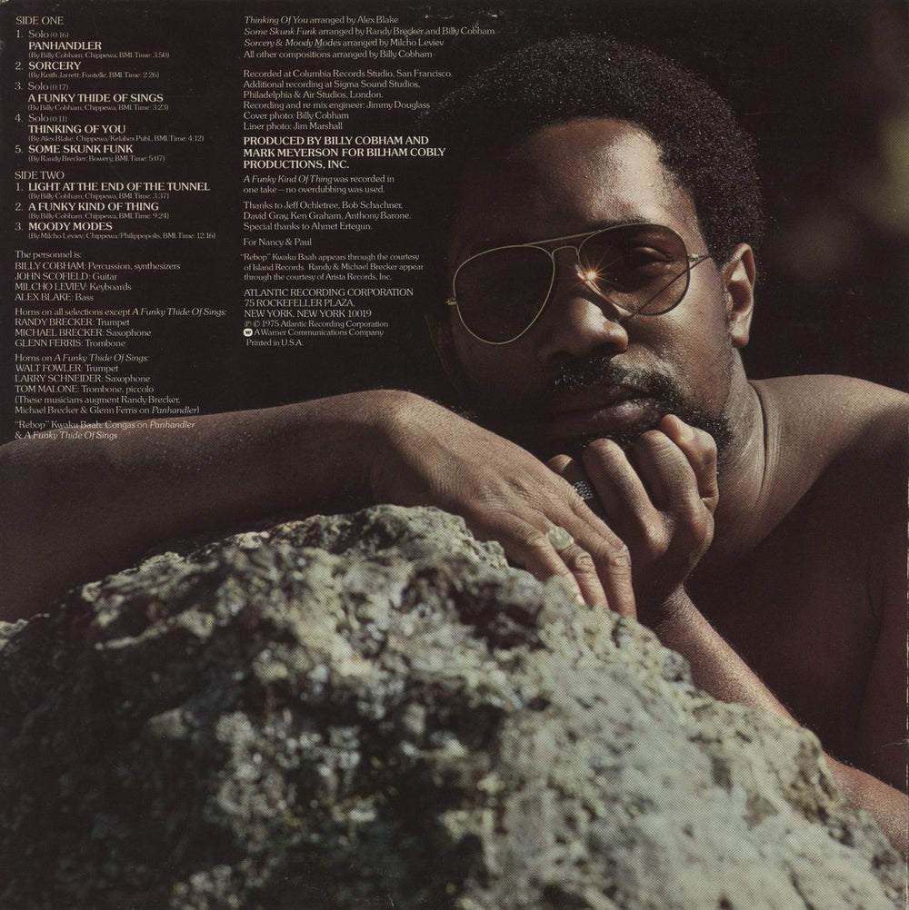 Billy Cobham A Funky Thide Of Sings US vinyl LP album (LP record)