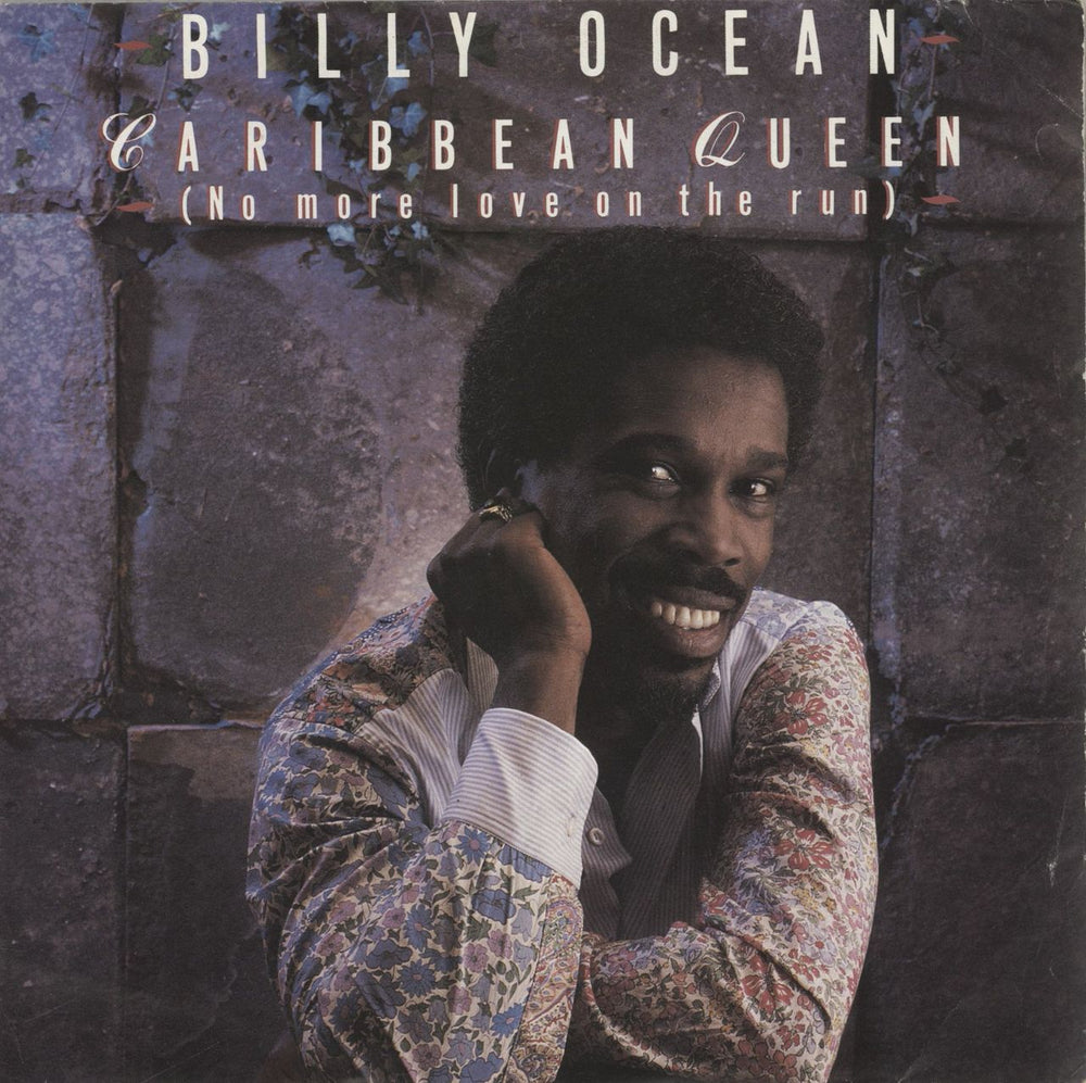 Billy Ocean Caribbean Queen (No More Love On The Run] UK 7" vinyl single (7 inch record / 45) JIVE77
