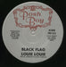 Black Flag Louie Louie - 1st US 7" vinyl single (7 inch record / 45) BD707LO582301