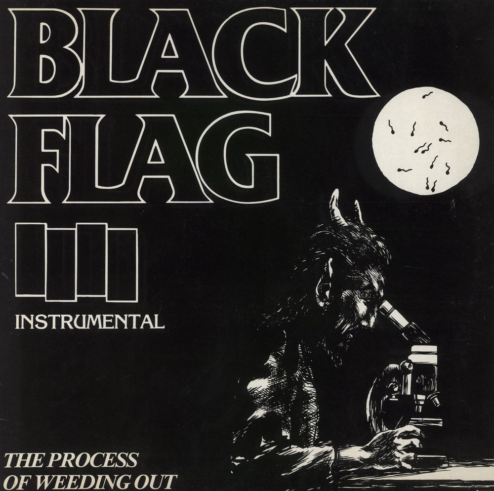 Black Flag The Process Of Weeding Out UK 12" vinyl single (12 inch record / Maxi-single) SST037