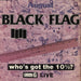 Black Flag Who's Got The 10 1/2? + Merch Insert US vinyl LP album (LP record) SST060
