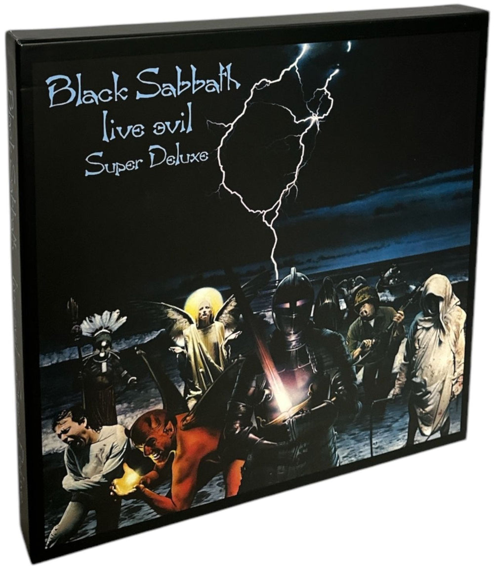 Black Sabbath Live Evil: Super Deluxe Edition UK Vinyl Box Set BMGCAT801QLP
