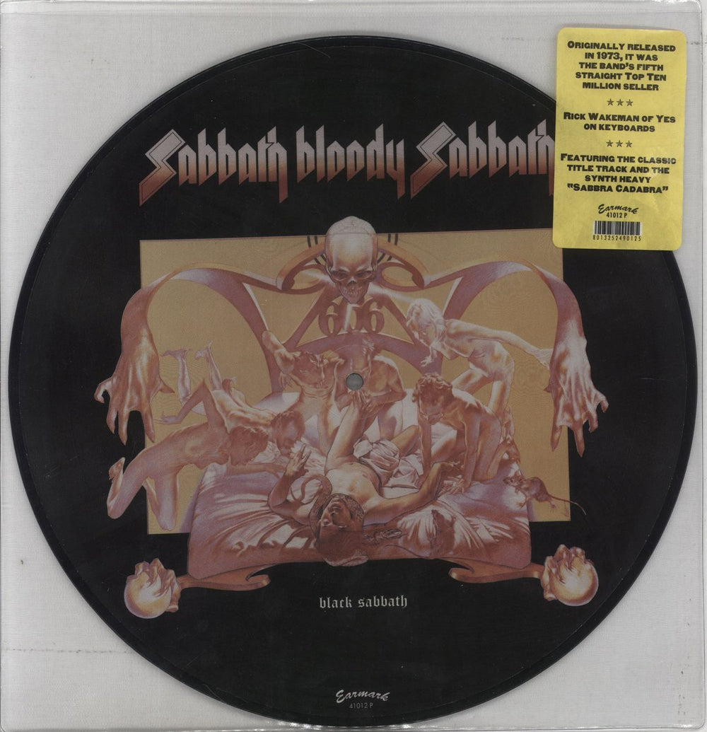 Black Sabbath Sabbath Bloody Sabbath Italian picture disc LP (vinyl picture disc album) 41012P
