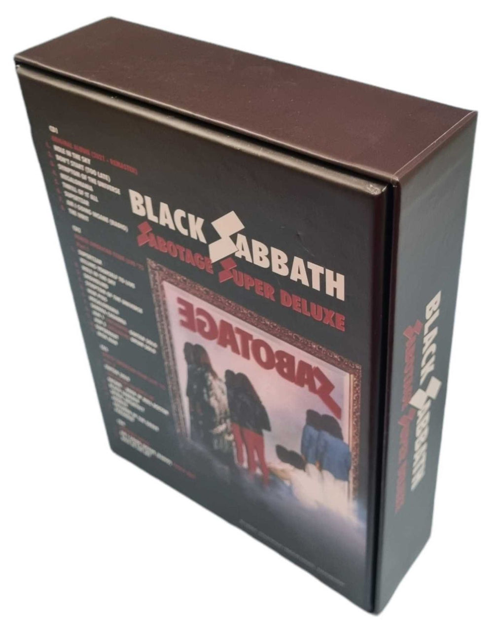 Black Sabbath Sabotage - Super Deluxe Edition (4CD) UK CD Album Box Set 603497844845