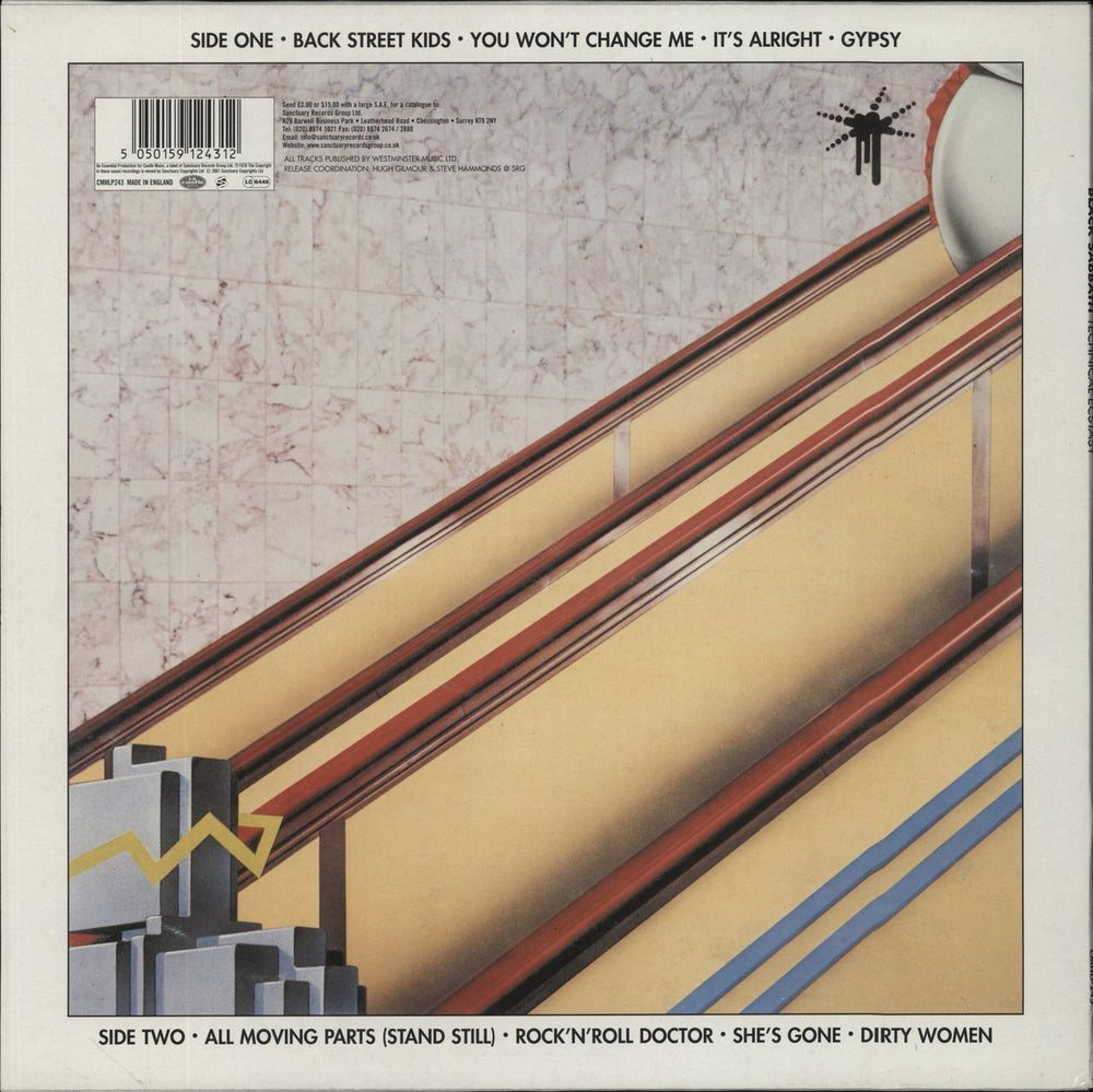 Black Sabbath Technical Ecstasy - 180gm UK vinyl LP album (LP record) 5050159124312