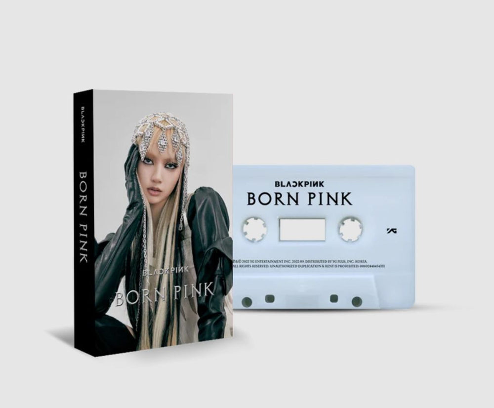 Blackpink Born Pink - Milky + Lisa Cover - Sealed UK cassette album 00602448454331