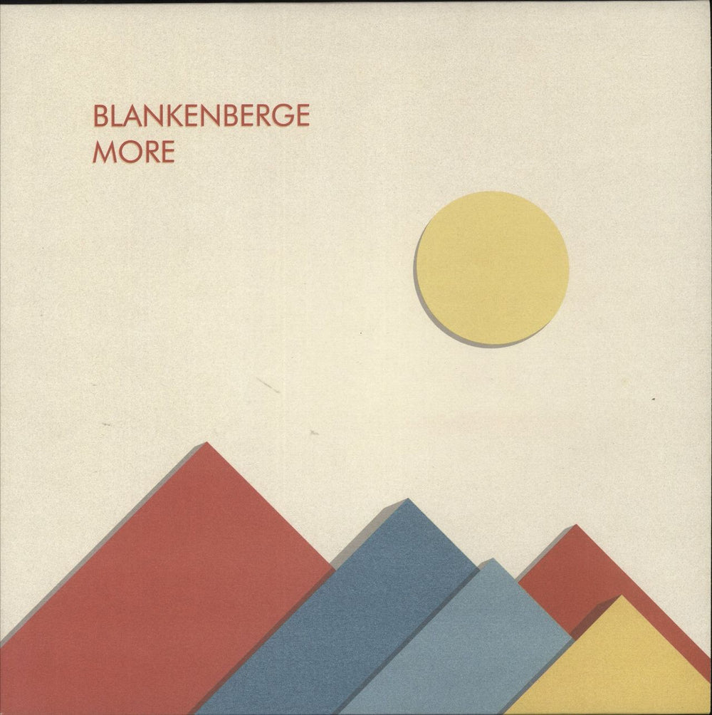 Blankenberge More - Blue Vinyl Russian vinyl LP album (LP record)