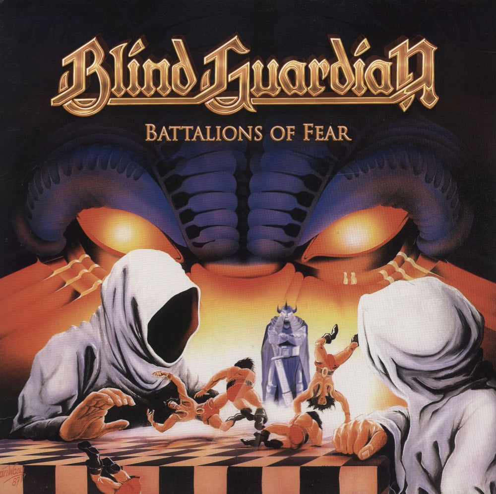 Blind Guardian Battalions Of Fear UK vinyl LP album (LP record) NB4322-1