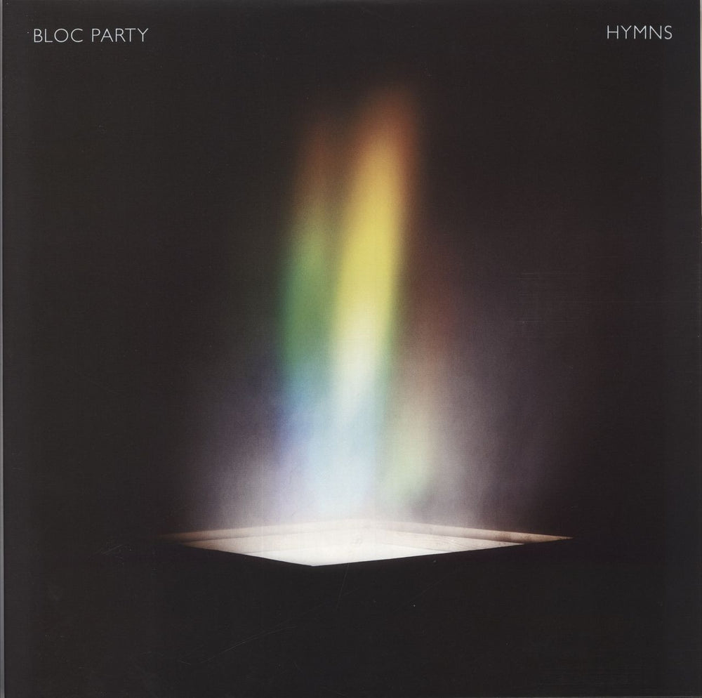 Bloc Party Hymns - White Vinyl UK 2-LP vinyl record set (Double LP Album) INFECT261LP