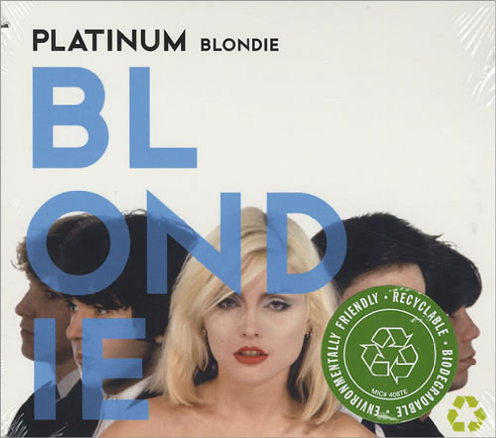 Blondie Platinum US CD album (CDLP) 09463-87208-2-9