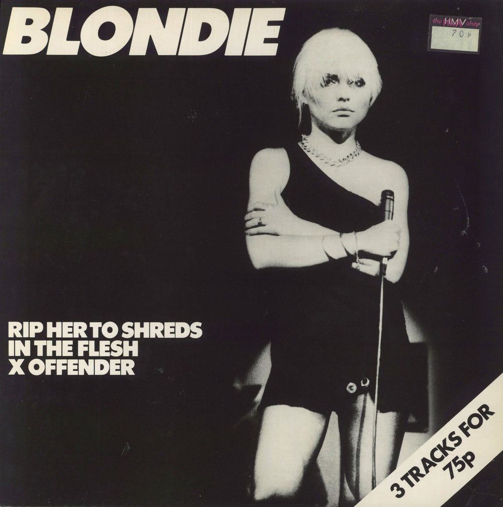 Blondie Rip Her To Shreds - 1st UK 12" vinyl single (12 inch record / Maxi-single) CHS2180-12