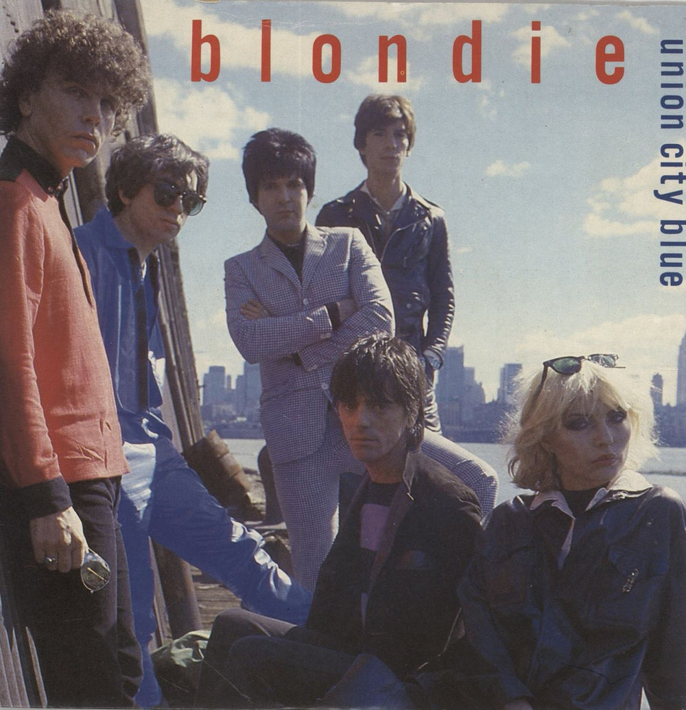 Blondie Union City Blue UK 7" vinyl single (7 inch record / 45) CHS2400