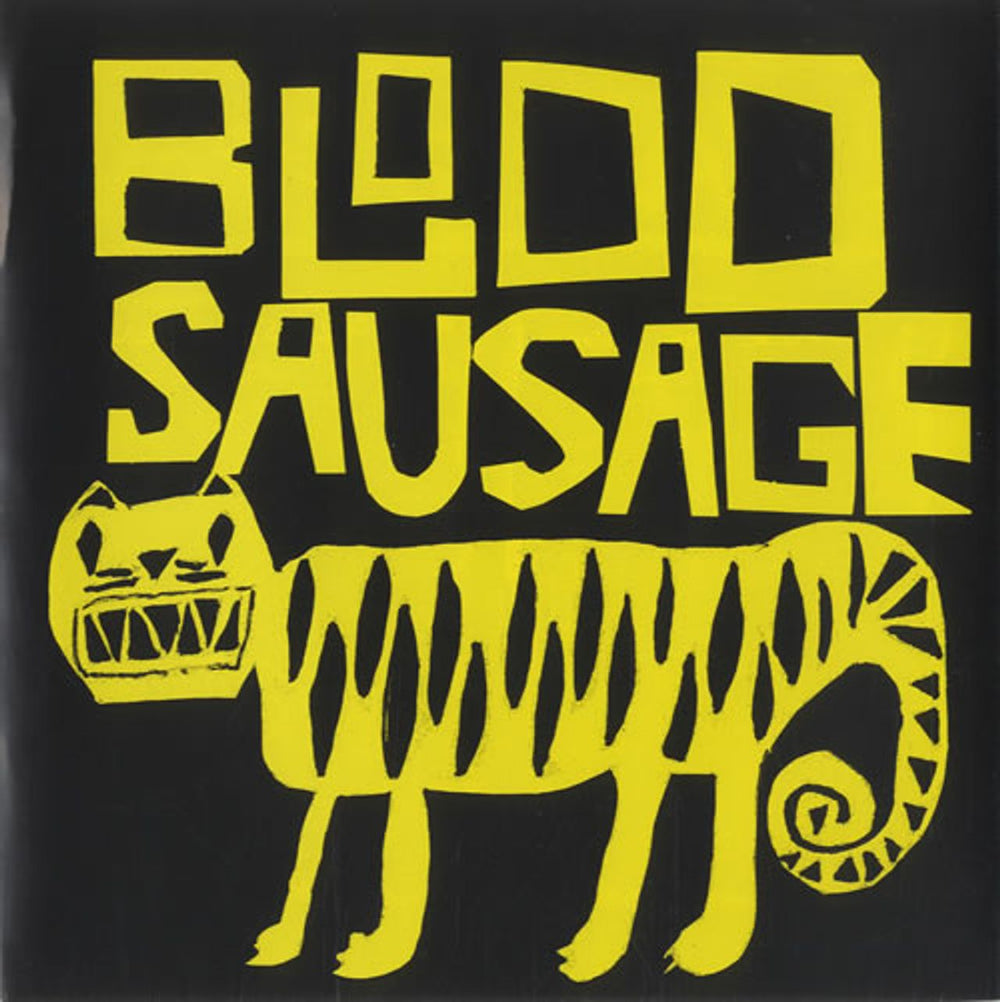 Blood Sausage Touching You In Ways That Don't Feel Comfortable EP UK 7" vinyl single (7 inch record / 45) WIJ020V