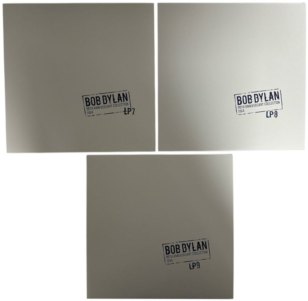 Bob Dylan 50th Anniversary Collection 1964 UK Vinyl Box Set