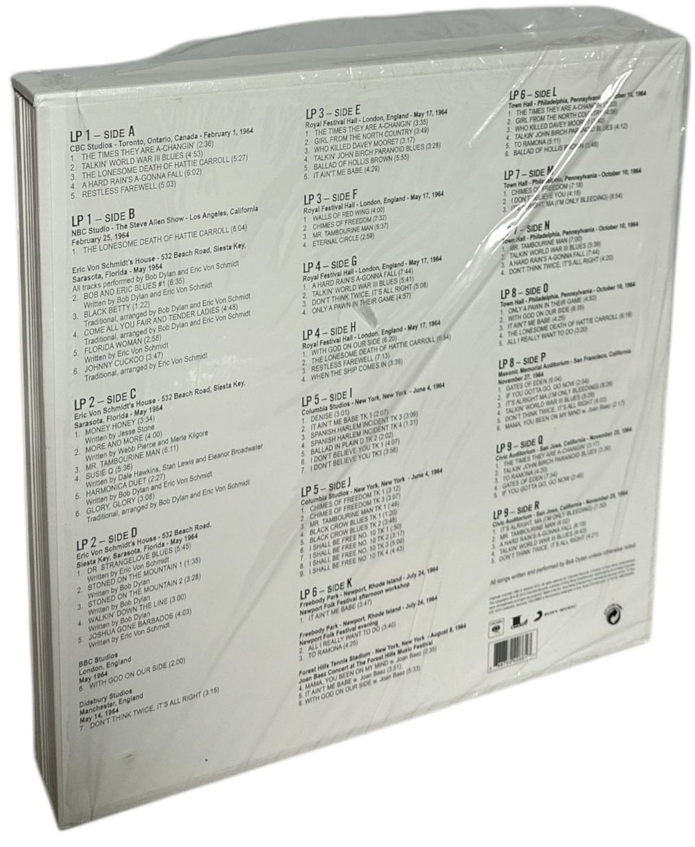 Bob Dylan 50th Anniversary Collection 1964 UK Vinyl Box Set 888750408617