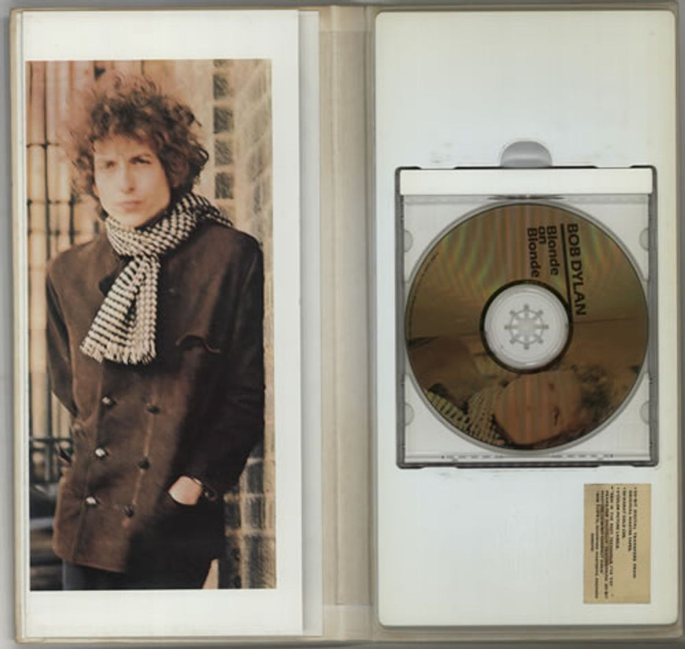 Bob Dylan Blonde On Blonde - 24-Karat CD - Longbox US CD album (CDLP) DYLCDBL09539