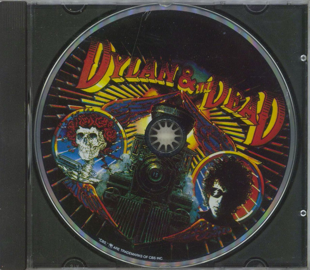 Bob Dylan Dylan & The Dead US Promo CD album (CDLP) CSK1435