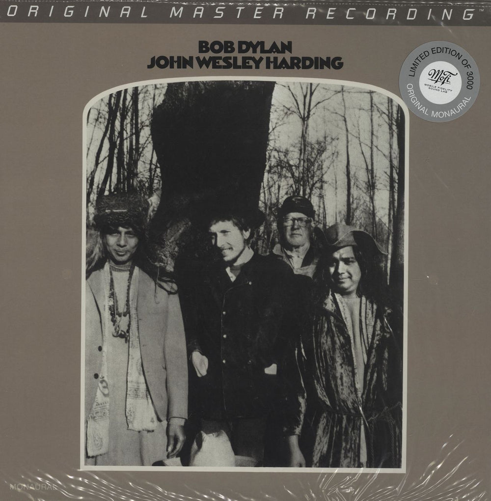 Bob Dylan John Wesley Harding - 180gm - Sealed US 2-LP vinyl record set (Double LP Album) MFSL2-464