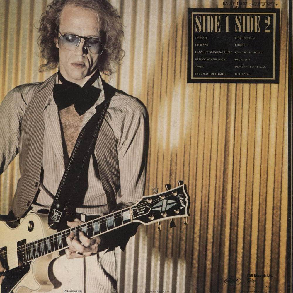 Bob Welch Three Hearts UK vinyl LP album (LP record)