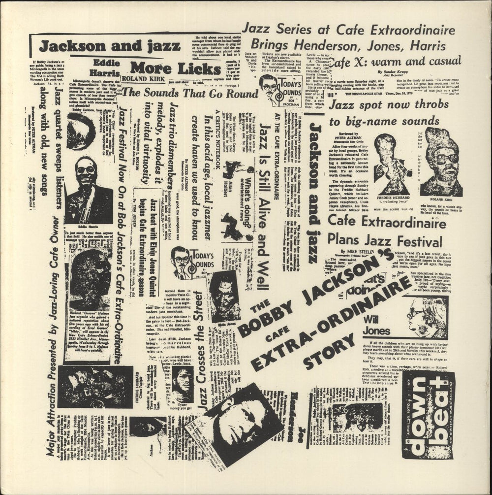Bobby Jackson The Bobby Jackson's Cafe Extra-Ordinaire Story - Sealed UK vinyl LP album (LP record) JMANLP035
