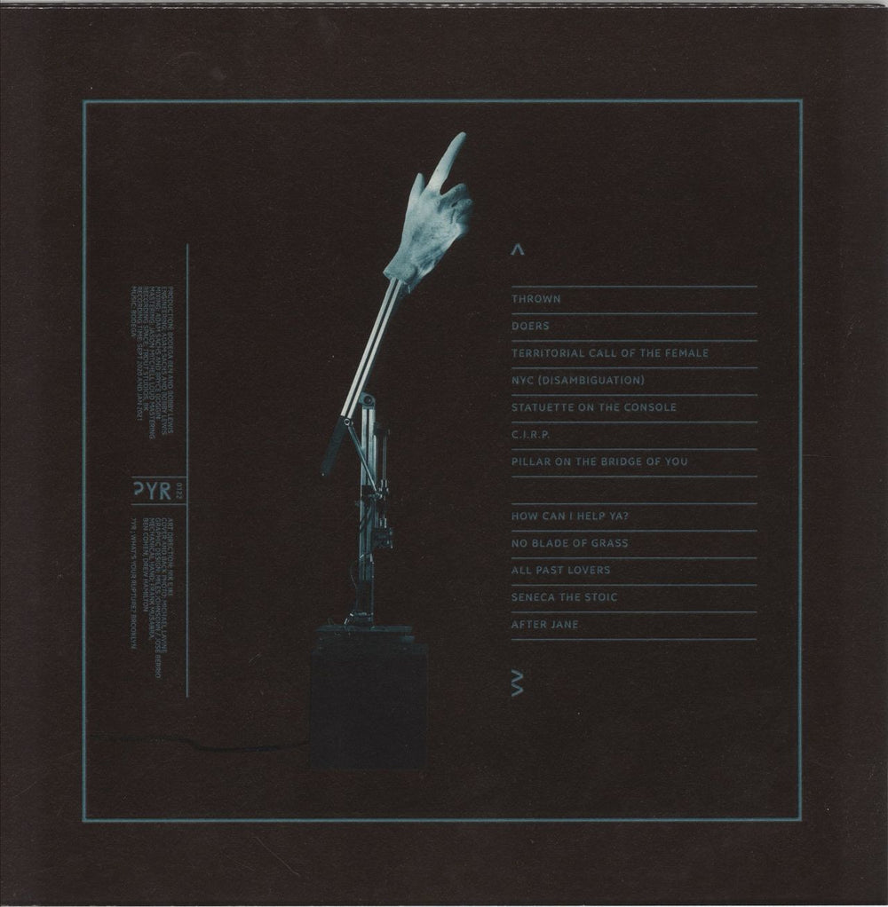 Bodega Broken Equipment - Teal Vinyl + Flexi UK vinyl LP album (LP record)