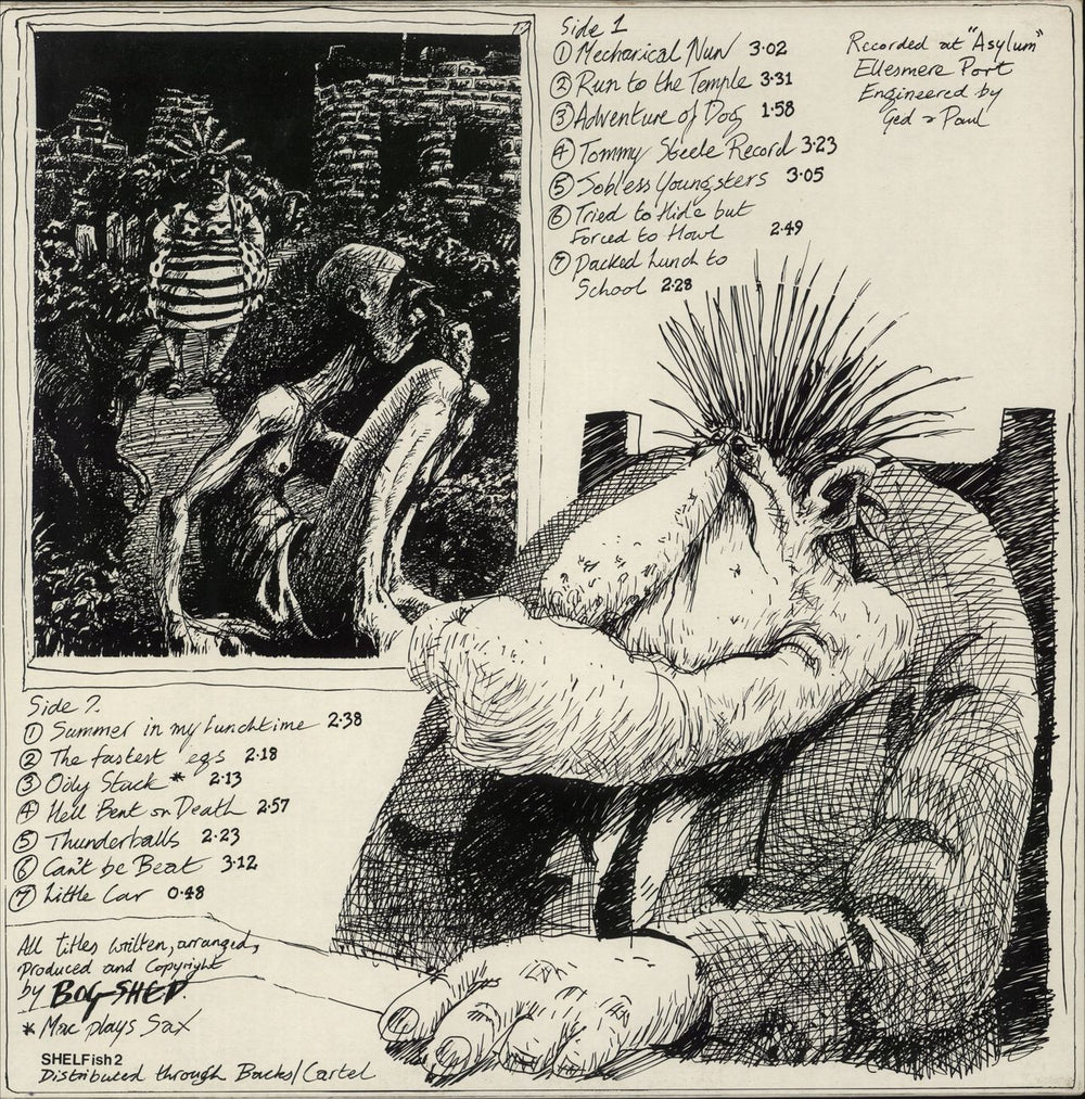 Bog-Shed Step On It Bog-Shed UK vinyl LP album (LP record)