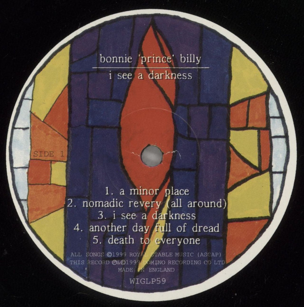 Bonnie Prince Billy I See A Darkness UK vinyl LP album (LP record) BPBLPIS878404