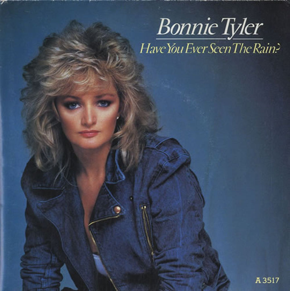 Bonnie Tyler Have You Ever Seen The Rain - Poster Sleeve UK 7" vinyl single (7 inch record / 45) A3517