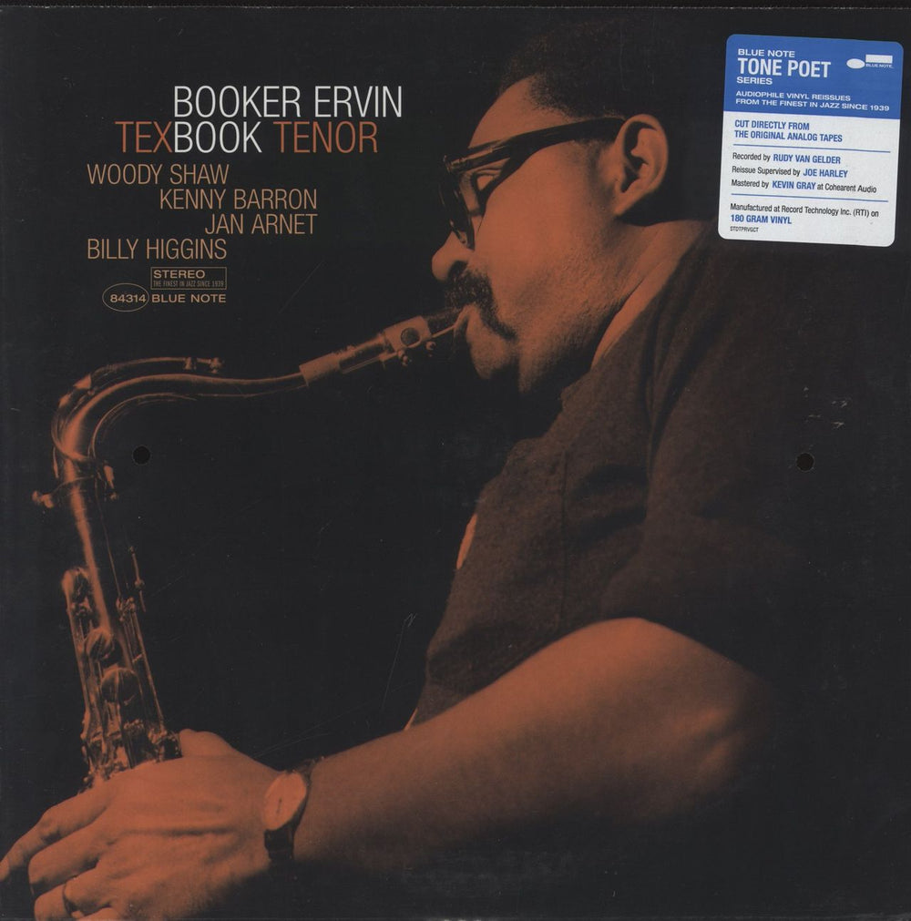 Booker Ervin Texbook Tenor US vinyl LP album (LP record) ST- 84314