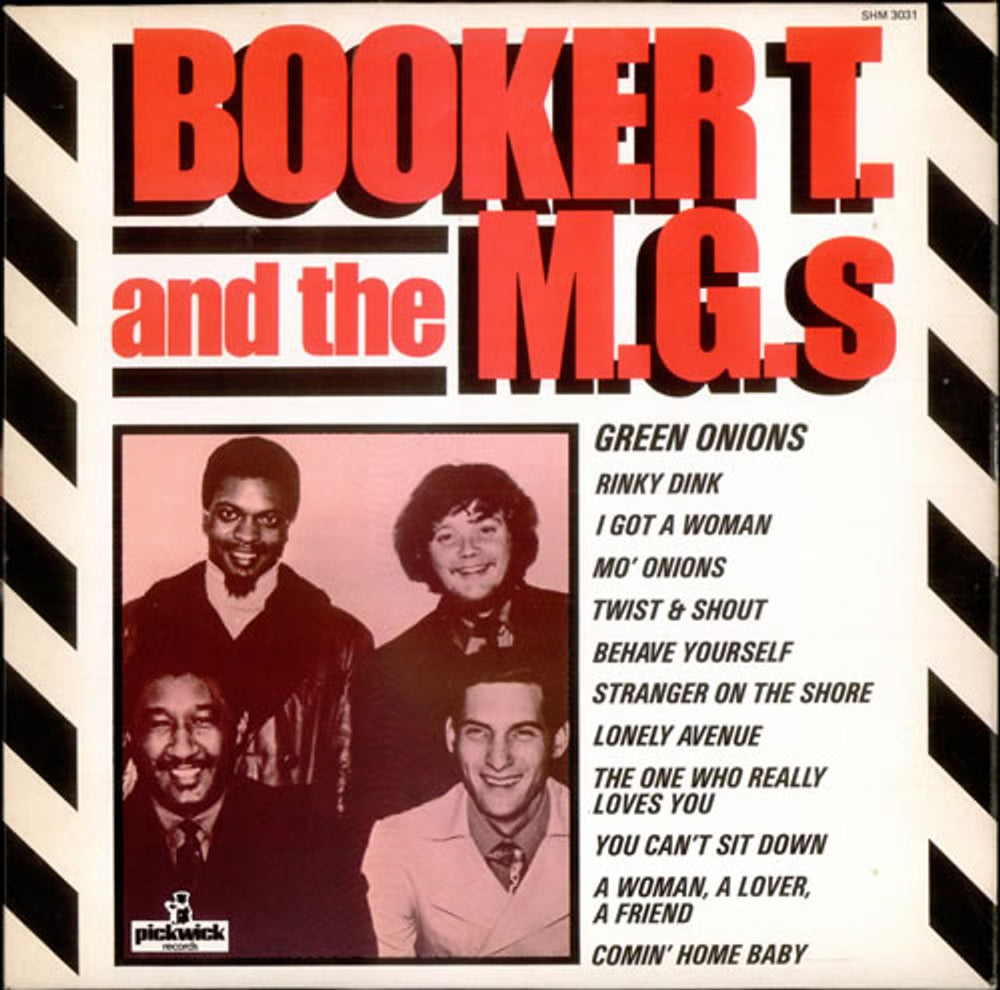 Booker T. & The M.G.'s Booker T. And The M.G.'s UK vinyl LP album (LP record) SHM3031