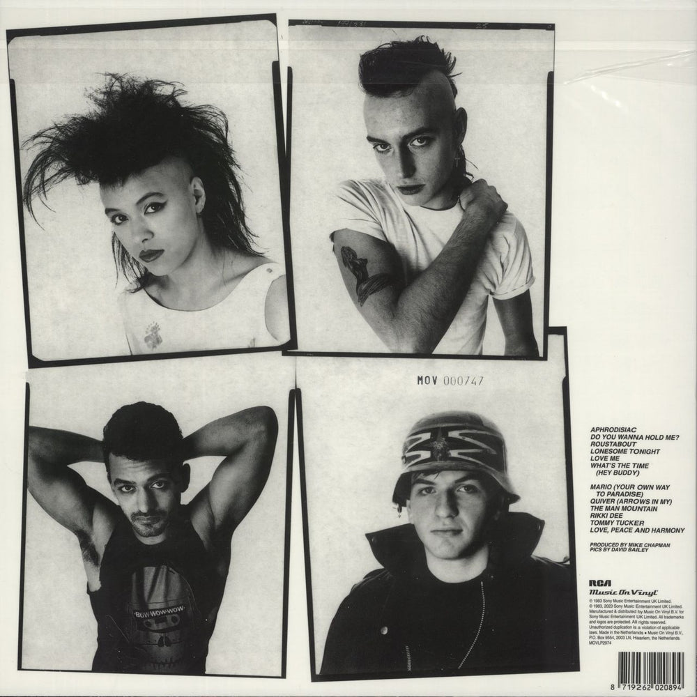 Bow Wow Wow When The Going Gets Tough The Tough Get Going - Pink Vinyl UK vinyl LP album (LP record) 8719262020894