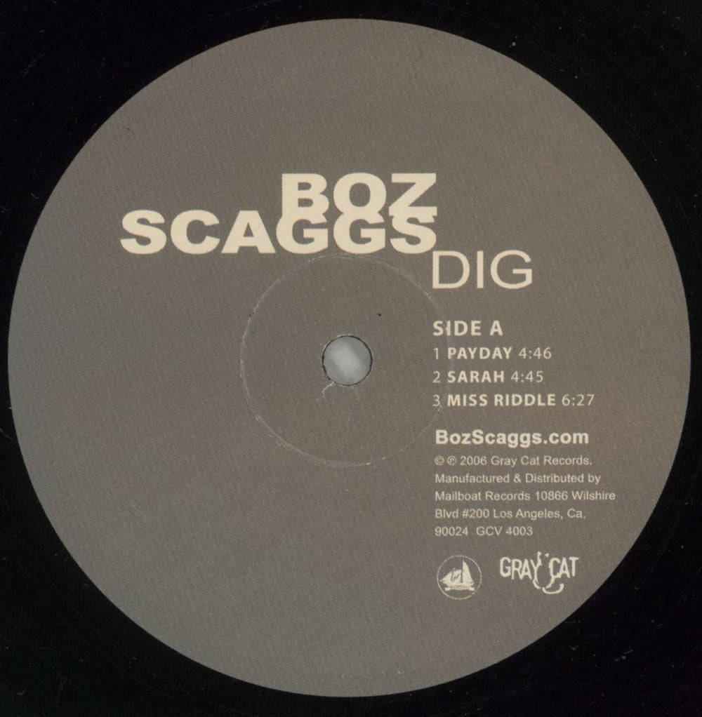 Boz Scaggs Dig - 180gm Vinyl US 2-LP vinyl record set (Double LP Album) BOZ2LDI868332