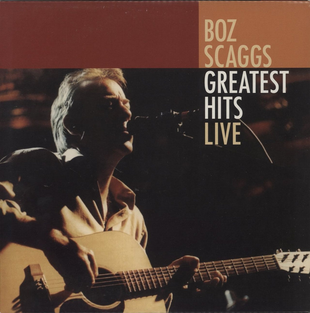 Boz Scaggs Greatest Hits Live - 180gm Vinyl US 3-LP vinyl record set (Triple LP Album) GCV4001