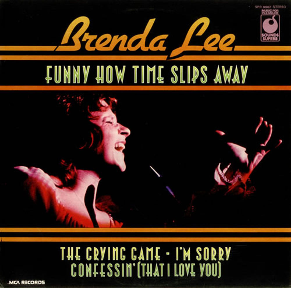 Brenda Lee Funny How Time Slips Away UK vinyl LP album (LP record) SPR90067