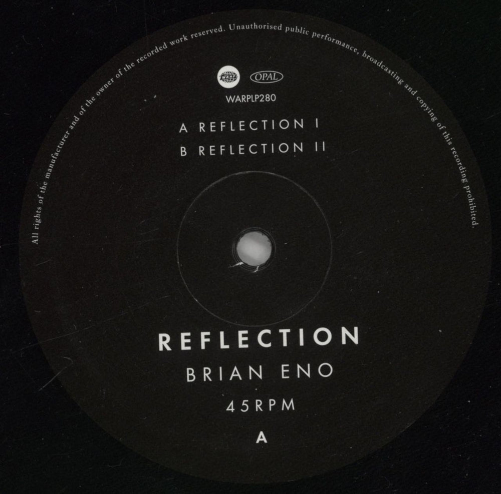 Brian Eno Reflection - VG Sleeve UK 2-LP vinyl record set (Double LP Album) ENO2LRE860872