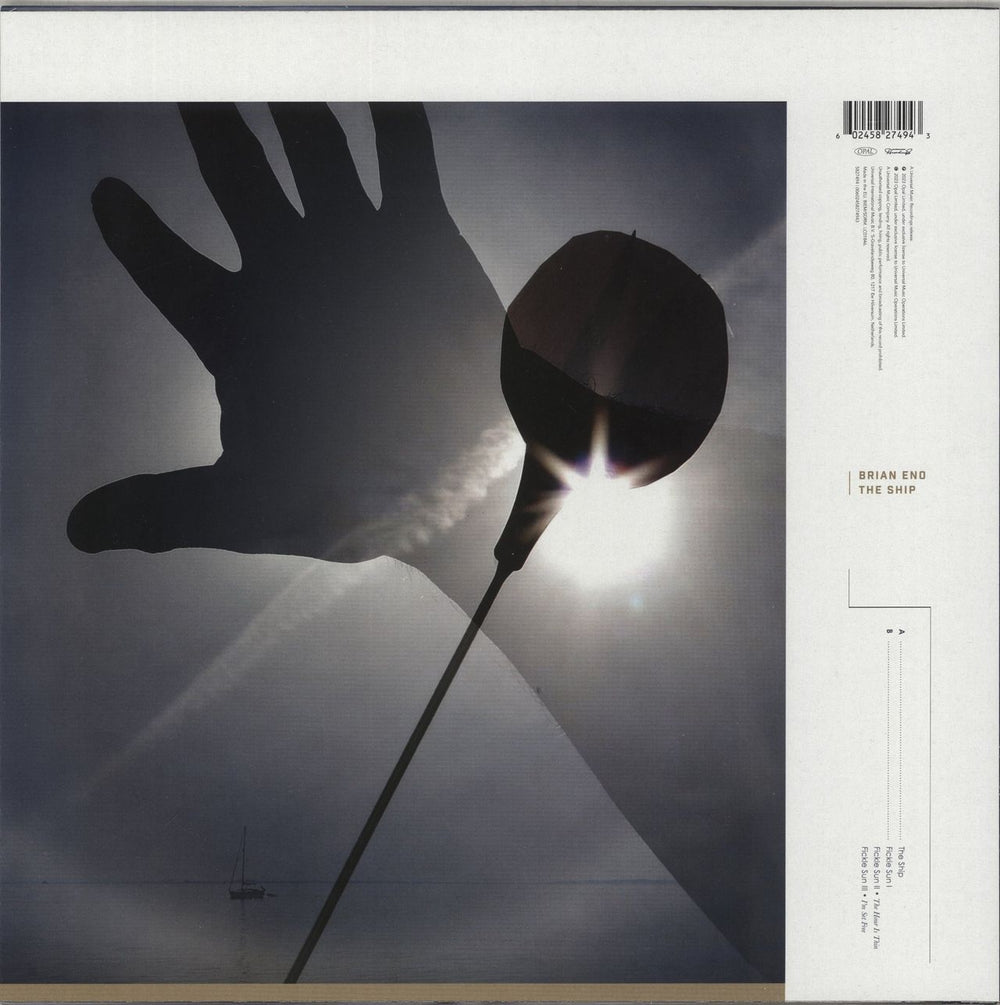 Brian Eno The Ship - Coke Bottle Green Vinyl UK vinyl LP album (LP record) 602458274943