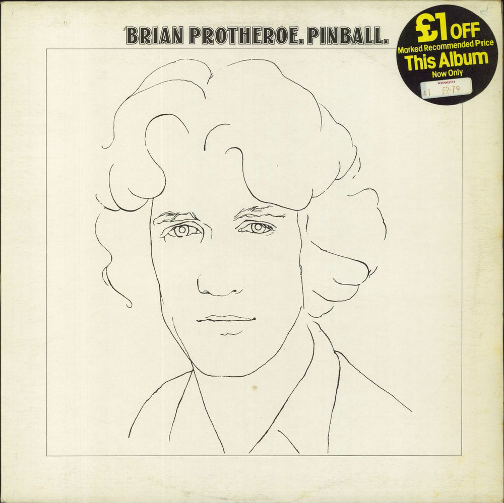 Brian Protheroe Pinball UK vinyl LP album (LP record) CHR1065