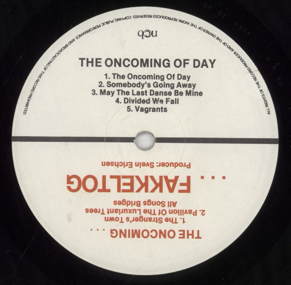 Bridges Fakkeltog + Poster Norwegian vinyl LP album (LP record)