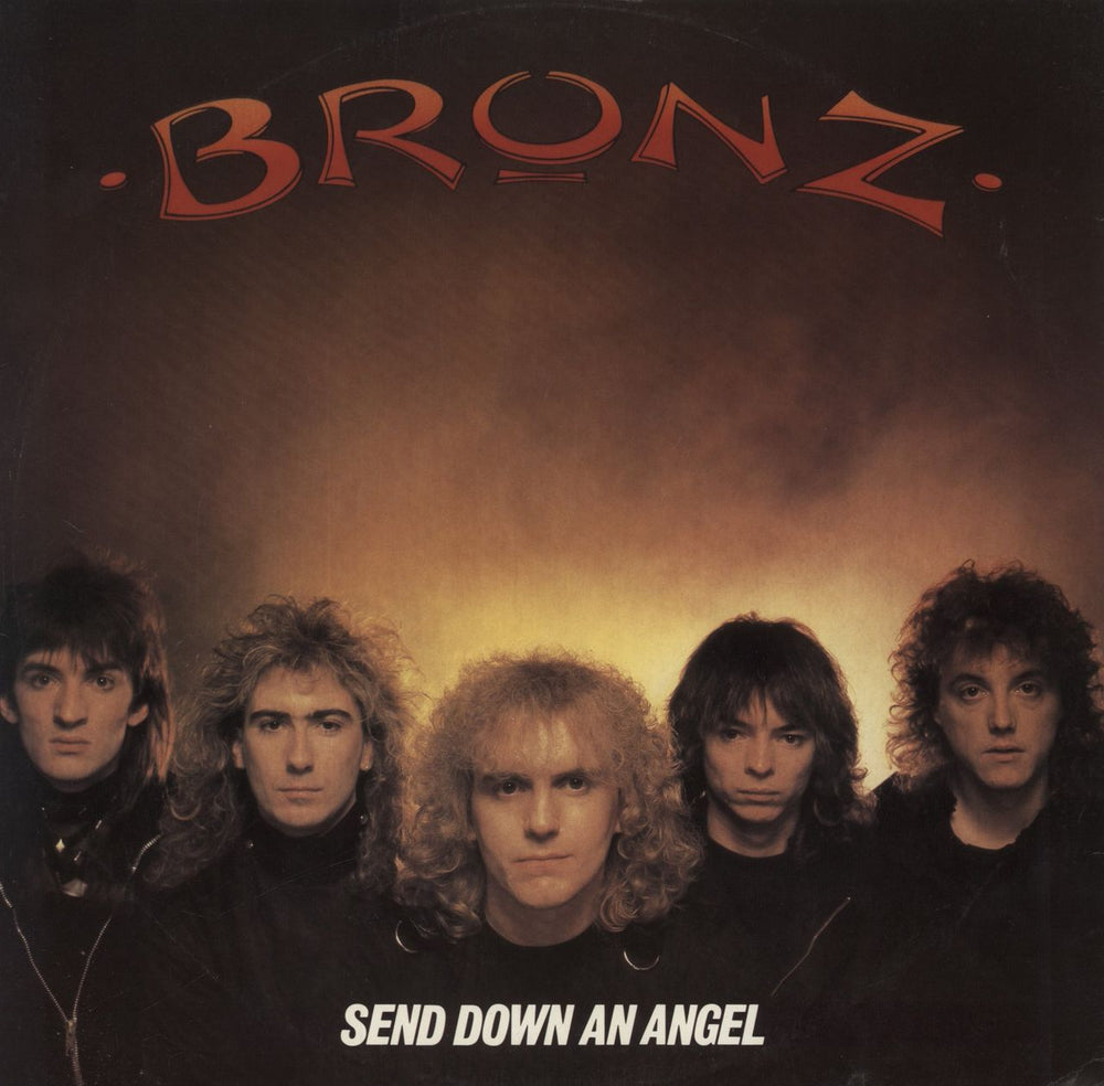 Bronz Send Down An Angel UK 12" vinyl single (12 inch record / Maxi-single) BROX183