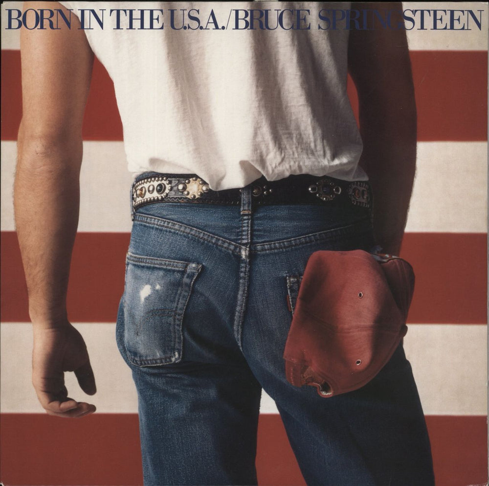 Bruce Springsteen Born In The U.S.A. - 180gm UK vinyl LP album (LP record) QC38653