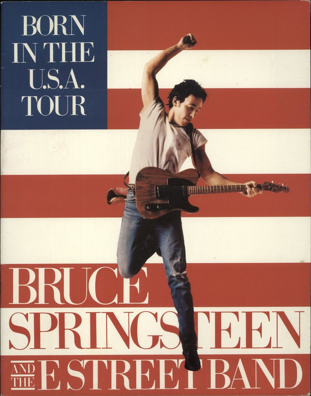 Bruce Springsteen Born In The USA Tour Japanese tour programme TOUR PROGRAMME