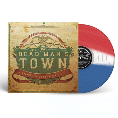 Bruce Springsteen Dead Man's Town | A Tribute To Born In The U.S.A. - Red, White & Blue Tricolour Vinyl - Sealed US vinyl LP album (LP record) LPLROD25523C