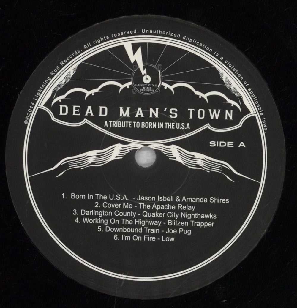 Bruce Springsteen Dead Man's Town | A Tribute To Born In The U.S.A. US vinyl LP album (LP record) SPRLPDE846604