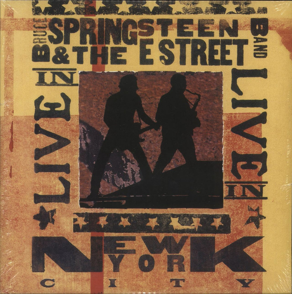 Bruce Springsteen Live In New York City - Sealed UK 3-LP vinyl record set (Triple LP Album) 19075978951
