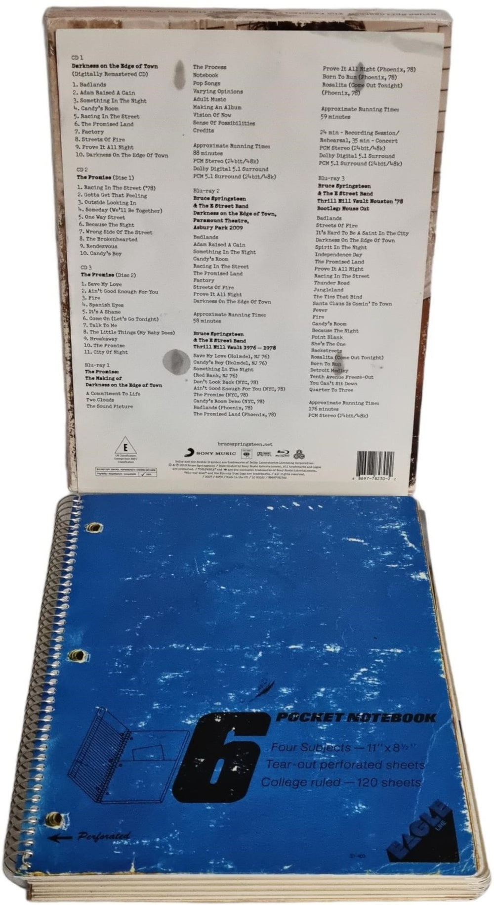 Bruce Springsteen The Promise - Darkness On The Edge Of Town Story UK 2-disc CD/DVD set SPR2DTH769204